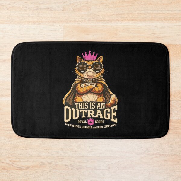 Item preview, Outrage Cat Royal Court King Queen Crown designed and sold by TerryTa6094853.