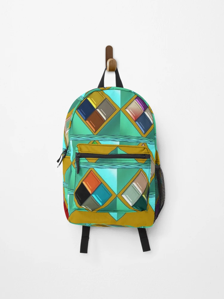 Thumbnail 1 of 3, Backpack, Mixed Multitude designed and sold by ScriptAbst.