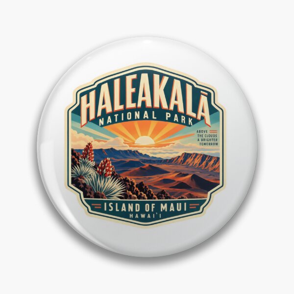 Item preview, Haleakala National Park Island Of Maui Hawai'i Above The Clouds A Brighter Tomorrow Hawaii Travel Souvenir designed and sold by Simsimah26Parks.