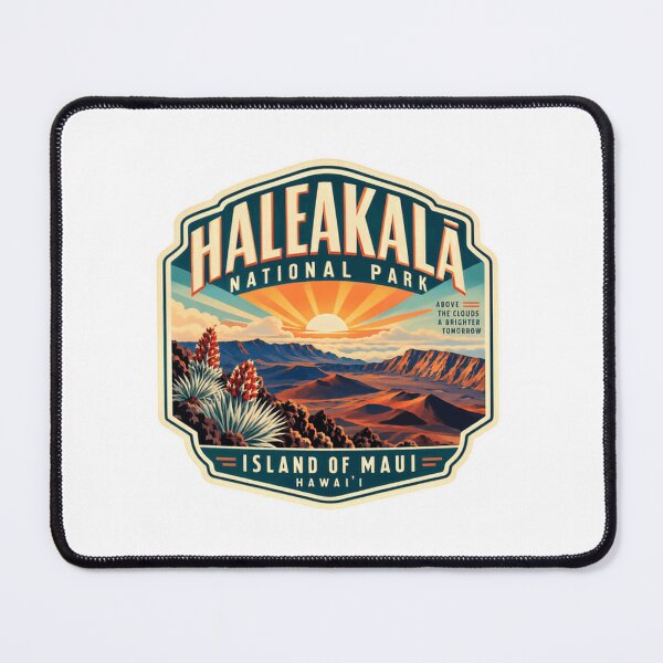 Item preview, Haleakala National Park Island Of Maui Hawai'i Above The Clouds A Brighter Tomorrow Hawaii Travel Souvenir designed and sold by Simsimah26Parks.