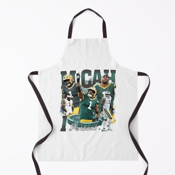 Item preview, Micah Parsons Inspired Football Design with Green Bay Colors designed and sold by ARTBYRA.