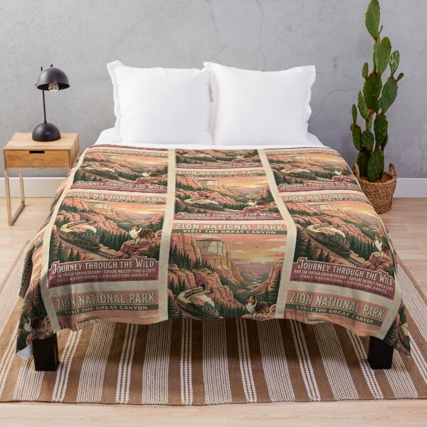 Item preview, Shetland Sheepdog Canyon Railway designed and sold by PictoVibe.