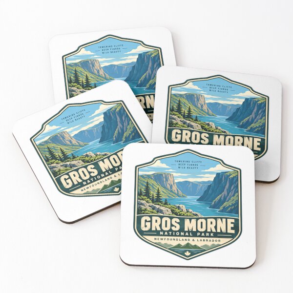 Item preview, Gros Morne National Park Newfoundland Labrador Towering Cliffs Deep Fjords Wild Beauty designed and sold by Simsimah26Parks.
