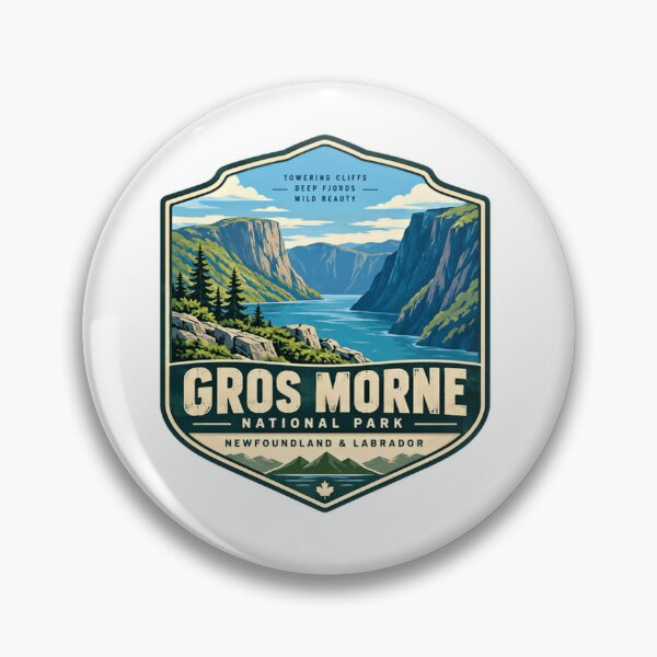 Item preview, Gros Morne National Park Newfoundland Labrador Towering Cliffs Deep Fjords Wild Beauty designed and sold by Simsimah26Parks.