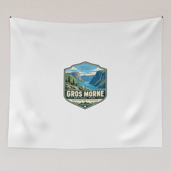 Item preview, Gros Morne National Park Newfoundland Labrador Towering Cliffs Deep Fjords Wild Beauty designed and sold by Simsimah26Parks.