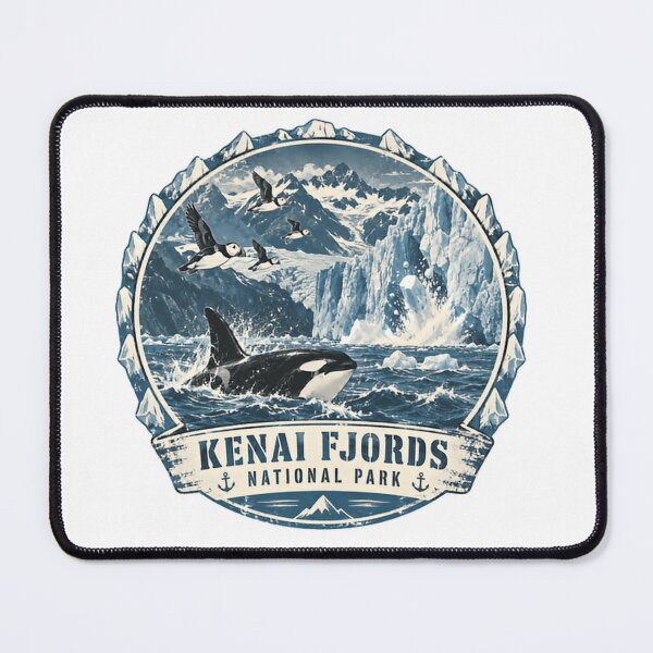 Item preview, Kenai Fjords National Park Alaska Travel Wildlife Souvenir designed and sold by HumansStuck12.