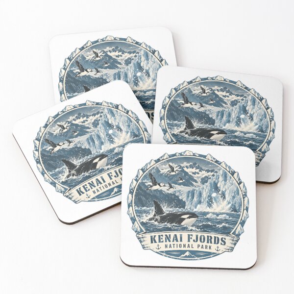 Item preview, Kenai Fjords National Park Alaska Travel Wildlife Souvenir designed and sold by HumansStuck12.