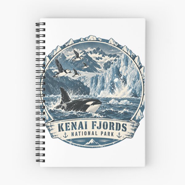 Item preview, Kenai Fjords National Park Alaska Travel Wildlife Souvenir designed and sold by HumansStuck12.