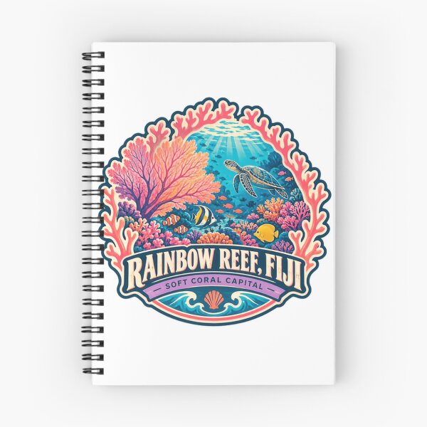Item preview, Rainbow Reef Fiji Soft Coral Capital Scuba Diving Ocean Traveler designed and sold by Star3NowForMe.