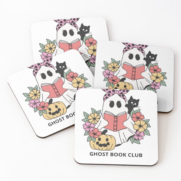 Item preview, Ghost Book Club Halloween Reading Cute Spooky Book Lover designed and sold by Thespase.