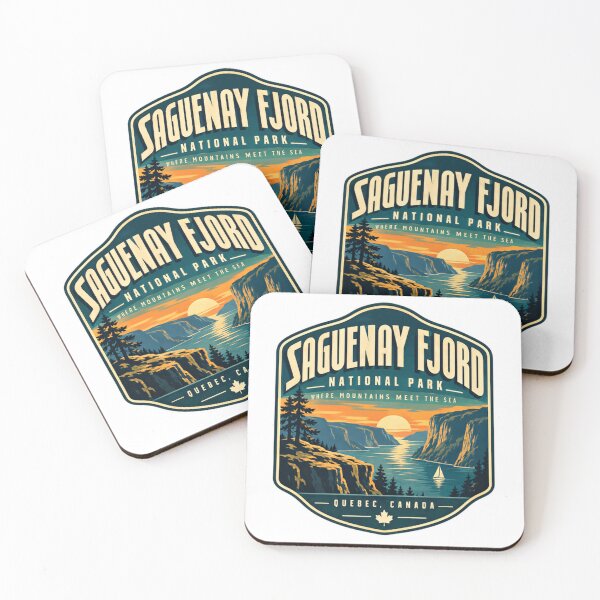 Item preview, Saguenay Fjord National Park Where Mountains Meet The Sea Quebec Canada Traveler Souvenir designed and sold by Simsimah26Parks.