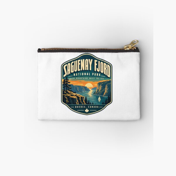 Item preview, Saguenay Fjord National Park Where Mountains Meet The Sea Quebec Canada Traveler Souvenir designed and sold by Simsimah26Parks.