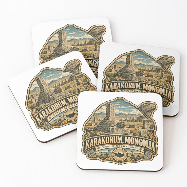 Item preview, Karakorum, Mongolia, capital de los Grandes Khans. Historia de Mongolia. Recuerdo de viaje. designed and sold by Star3NowForMe.
