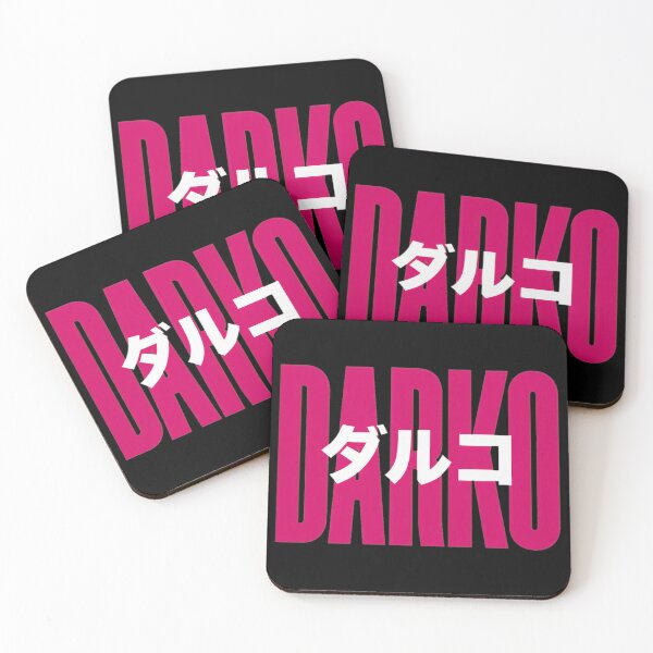 Item preview, DARKO Japanese Katakana Pink Black designed and sold by SilentCosmos.