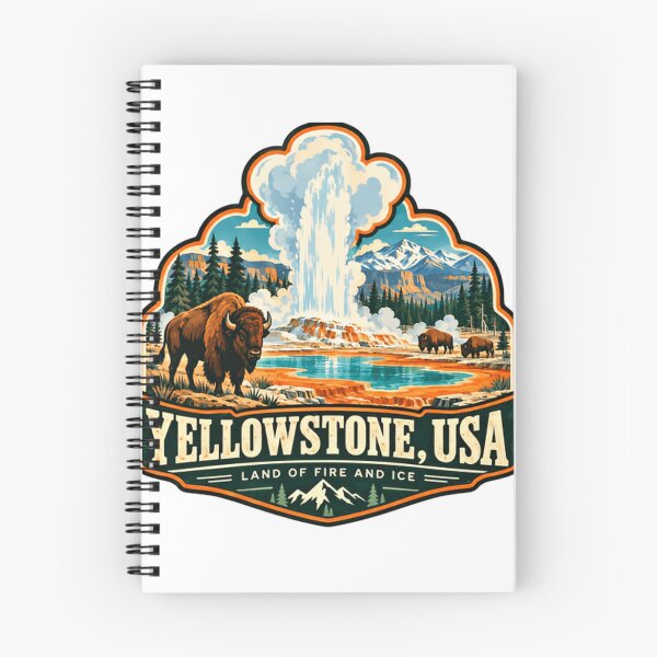 Item preview, Yellowstone, Usa Land Of Fire And Ice National Park Travel Nature Vacation designed and sold by HumansStuck12.