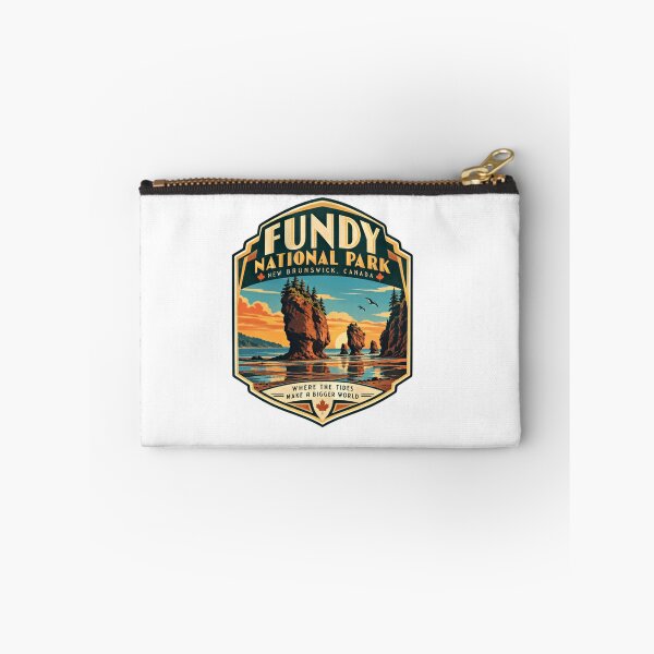 Item preview, Fundy National Park New Brunswick Canada Where The Tides Make A Bigger World Travel Souvenir designed and sold by Simsimah26Parks.