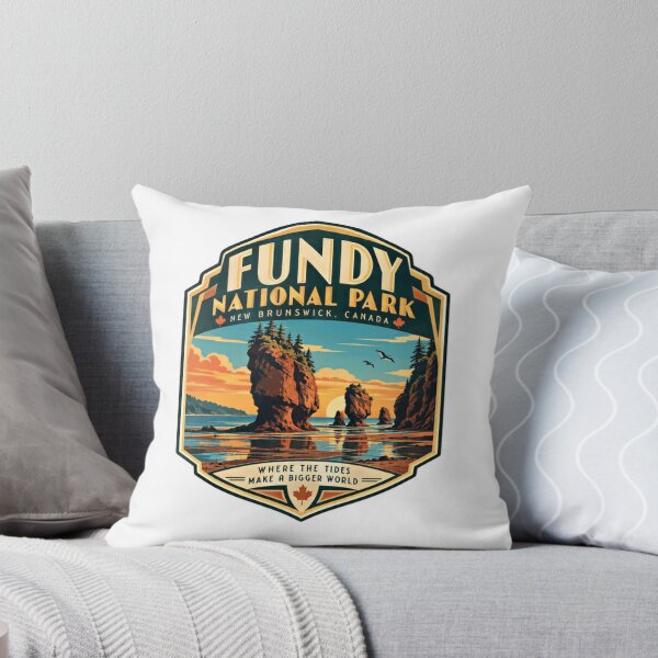 Artikelvorschau, Fundy-Nationalpark, New Brunswick, Kanada – Wo die Gezeiten ein größeres Weltreise-Souvenir schaffen entworfen und verkauft von Simsimah26Parks.