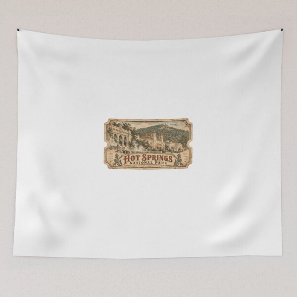 Item preview, Hot Springs National Park The Healing Waters Choice Arkansas Travel Souvenir designed and sold by HumansStuck12.