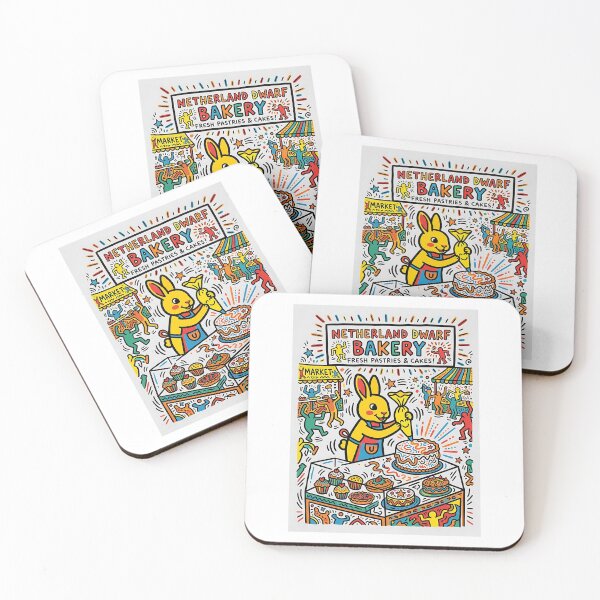 Item preview, Netherland Dwarf Bakery Decorator designed and sold by PictoVibe.