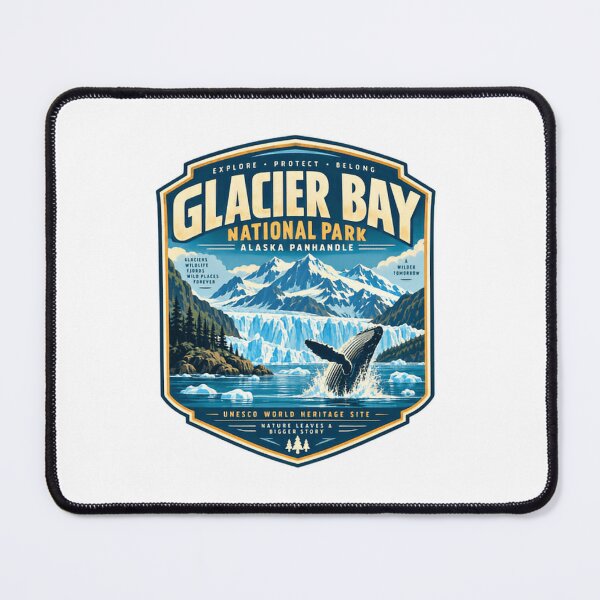 Item preview, Explore Protect Belong Glacier Bay National Park Alaska Panhandle UNESCO World Heritage Site Travel designed and sold by Simsimah26Parks.