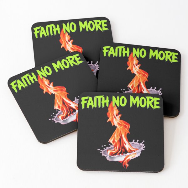 Item preview, Faith No More Band Name Fiery Liquid Splash designed and sold by SilentCosmos.