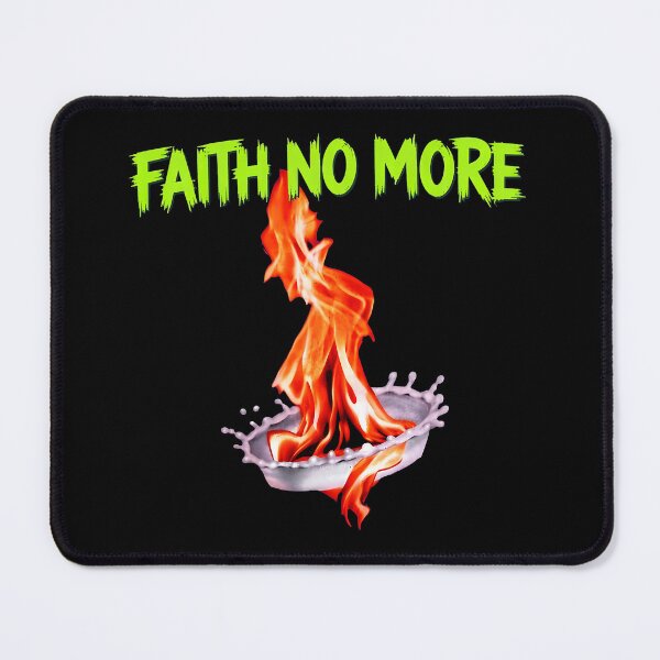 Item preview, Faith No More Band Name Fiery Liquid Splash designed and sold by SilentCosmos.