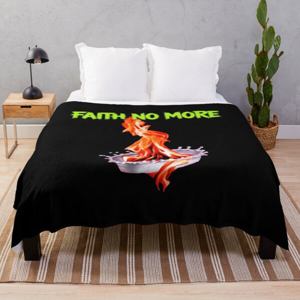 Item preview, Faith No More Band Name Fiery Liquid Splash designed and sold by SilentCosmos.