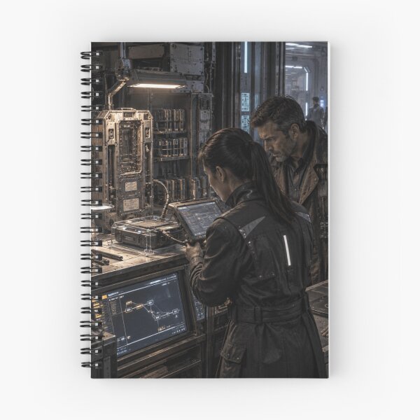 Item preview, Cyberpunk Forensic Archive | Sci-Fi Noir Investigation on a Futuristic Space Station designed and sold by Element Horizon Studio.