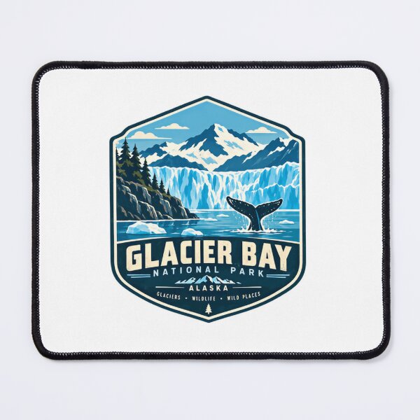 Item preview, Glacier Bay National Park Alaska Glaciers Wildlife Wild Places Travel Souvenir Nature Lover designed and sold by Simsimah26Parks.