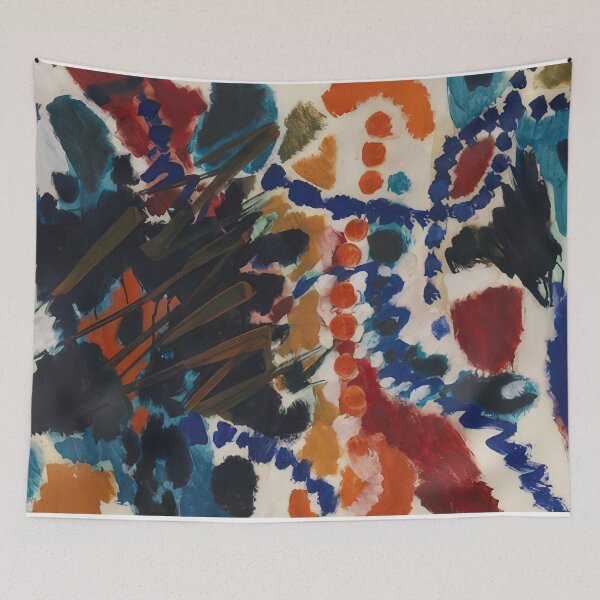 Item preview, Von goldfarben und blau - 1953 designed and sold by NeonCanvasDream.