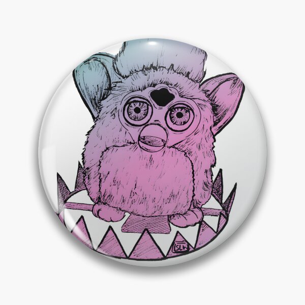 Item preview, Cute Pastel Furby Inspired Design with Trapped Theme designed and sold by ajson21.