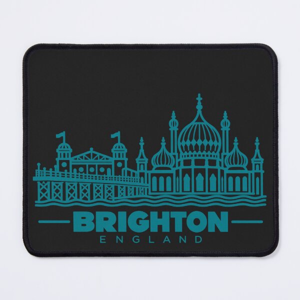 Item preview, Brighton England Line Art Skyline Poster designed and sold by CMYKStudio.
