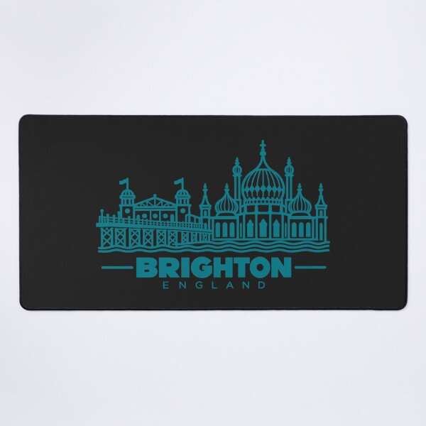 Item preview, Brighton England Line Art Skyline Poster designed and sold by CMYKStudio.