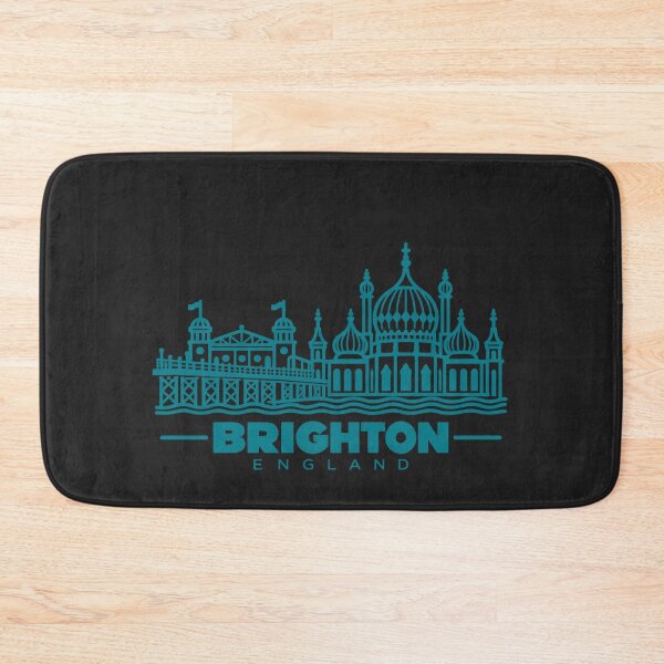 Item preview, Brighton England Line Art Skyline Poster designed and sold by CMYKStudio.