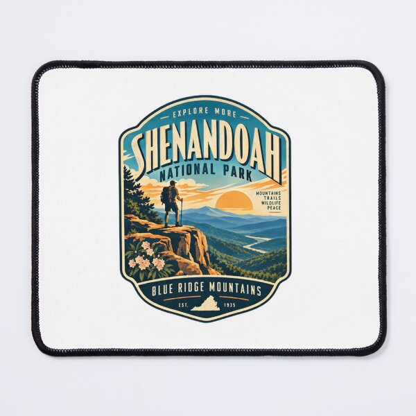 Item preview, Explore More Shenandoah National Park Blue Ridge Mountains Est 1935 Hiker Traveler Nature Lover designed and sold by Simsimah26Parks.