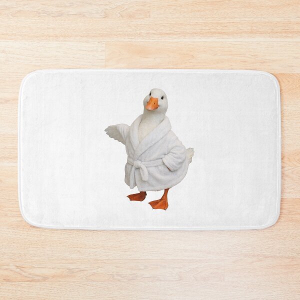 Item preview, White Goose Soft Bathrobe designed and sold by Sillytoe.