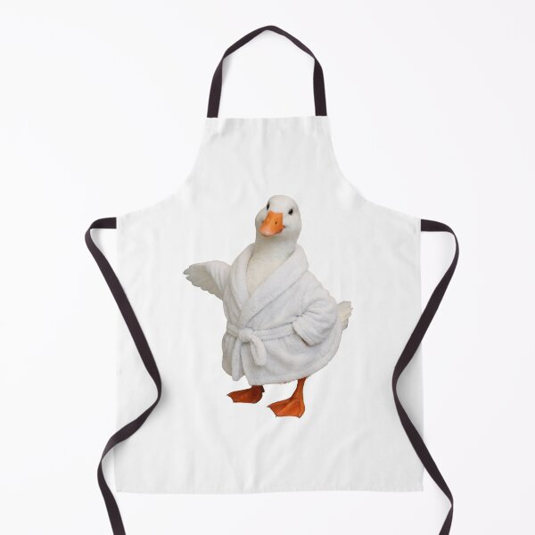 Item preview, White Goose Soft Bathrobe designed and sold by Sillytoe.