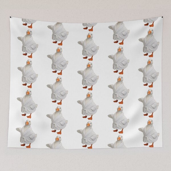 Item preview, White Goose Soft Bathrobe designed and sold by Sillytoe.