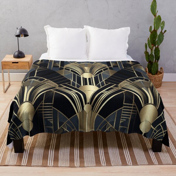 Item preview, Art Deco Floral Geometric Pattern – 1920s Vintage Style designed and sold by UlDesigns.