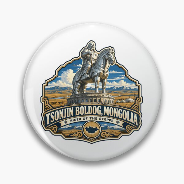 Item preview, Tsonjin Boldog, Mongolia Rider Of The Steppe Genghis Khan Mongolian Souvenir designed and sold by Star3NowForMe.