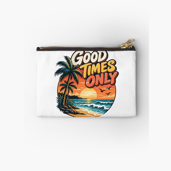 Item preview, Good Times Only Retro Sunset designed and sold by Mr Brain.