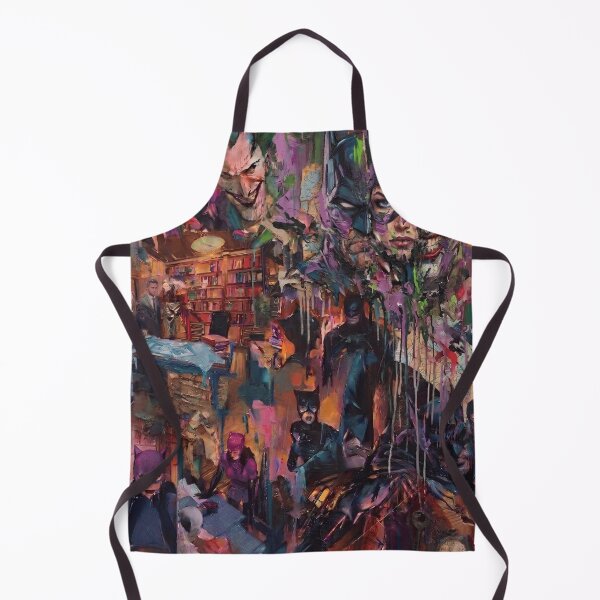 Item preview, Dark Masked Vigilante Comic Collage – Gothic Superhero Crime Art designed and sold by Iceberg Comic Book Lounge.