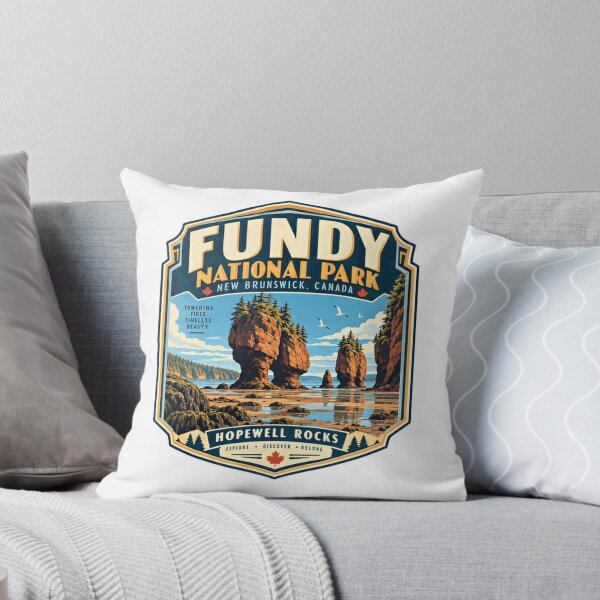 Item preview, Fundy National Park New Brunswick Canada Hopewell Rocks Travel Souvenir designed and sold by Simsimah26Parks.