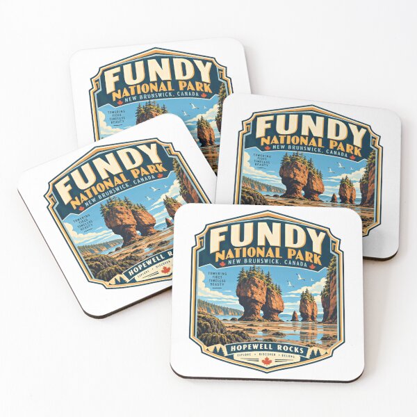 Item preview, Fundy National Park New Brunswick Canada Hopewell Rocks Travel Souvenir designed and sold by Simsimah26Parks.