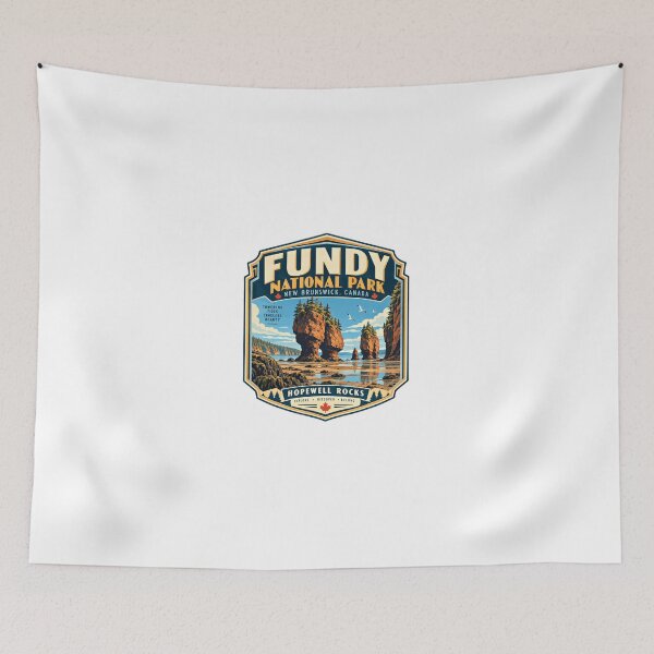 Item preview, Fundy National Park New Brunswick Canada Hopewell Rocks Travel Souvenir designed and sold by Simsimah26Parks.