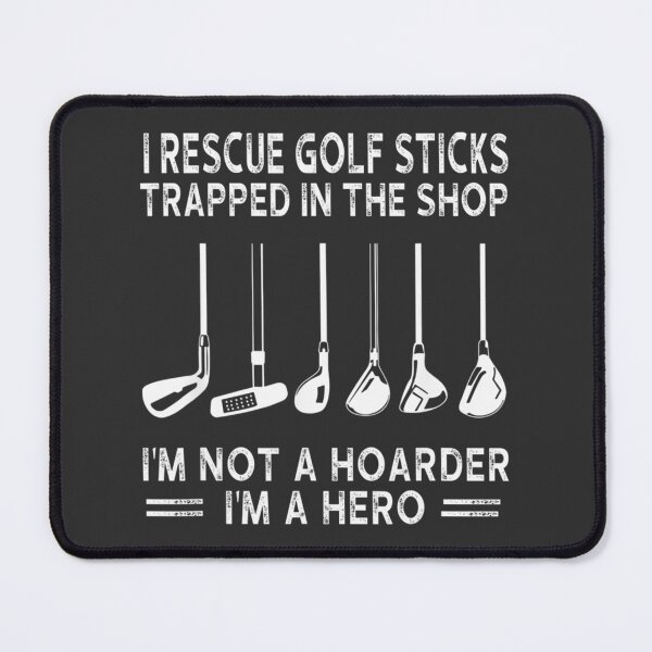 Item preview, I Rescue Golf Clubs Stuck in the Shop Funny Golfing Lover Design designed and sold by ajson21.
