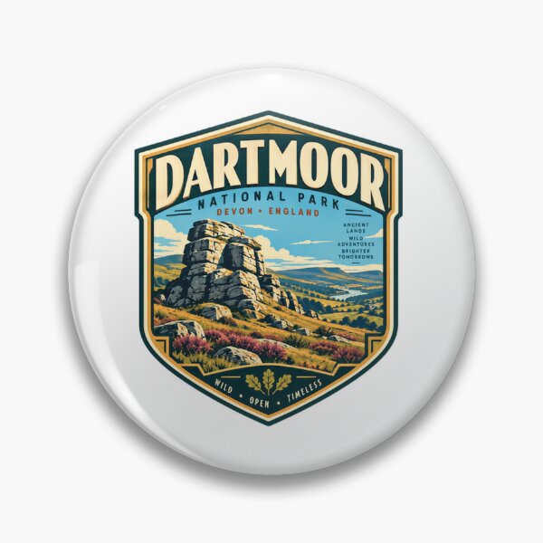 Item preview, Dartmoor National Park Devon England Ancient Lands Wild Adventures designed and sold by Simsimah26Parks.