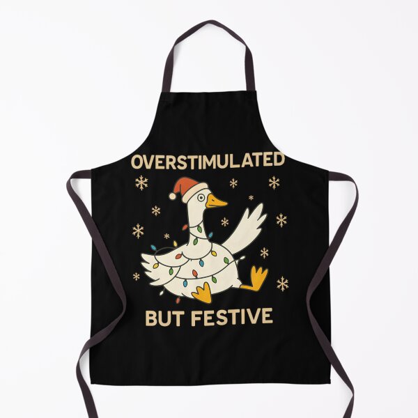 Item preview, Goose Merry Happy And Christmas Silly Raccoon Festive Holiday designed and sold by CallahanRe.