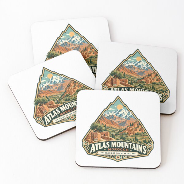 Item preview, Atlas Mountains Morocco Peaks Of The Berbers Travel Adventure Hiking Explorer designed and sold by Star3NowForMe.