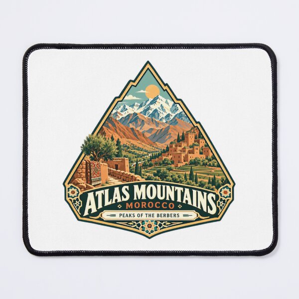 Item preview, Atlas Mountains Morocco Peaks Of The Berbers Travel Adventure Hiking Explorer designed and sold by Star3NowForMe.